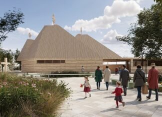 Возле аэропорта во Львове построят церковь с подземной трапезной-укрытием: фото проекта