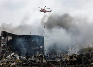 Атака РФ на Киев уничтожила склад и офис фармкомпании на $100 млн