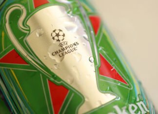 Официальным пивным спонсором Лиги чемпионов впервые за 30 лет станет не Heineken