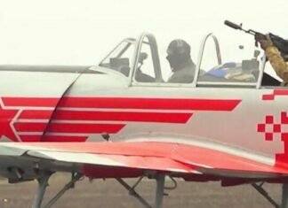 Российский сюжет случайно раскрыл место базирования антидроновой авиации окупантов в Запорожской области