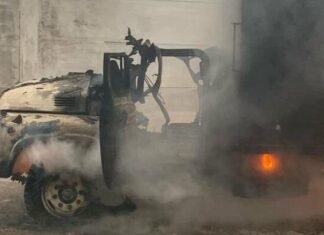 В Запорожской области в результате обстрелов горели грузовик и газопровод: погиб 35-летний мужчина