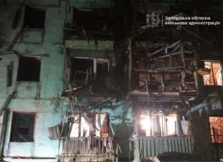 В Запорожье после ночной атаки «Шахедов» о поврежденном жилье заявили 128 человек