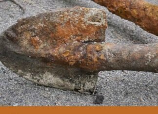 На Хортице нашли старинный двурогий якорь XVIII века