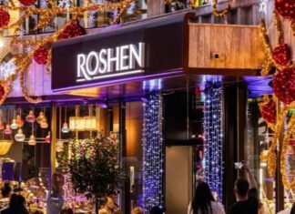 Roshen планирует развивать собственную сеть за рубежом, первый магазин в Бухаресте – тестовый