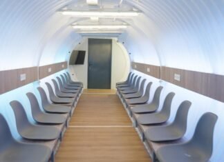 Подземное мобильное укрытие в Бородянке установили за 20 дней – фото, видео