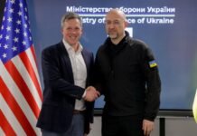 Сырский и Шмыгаль встретились с министром, который якобы будет продвигать план Трампа