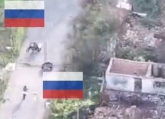 Силы обороны опубликовали видео с поражением вражеской пехоты возле Гуляйполя