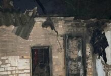 В Запорожской области из-за короткого замыкания сгорел дом