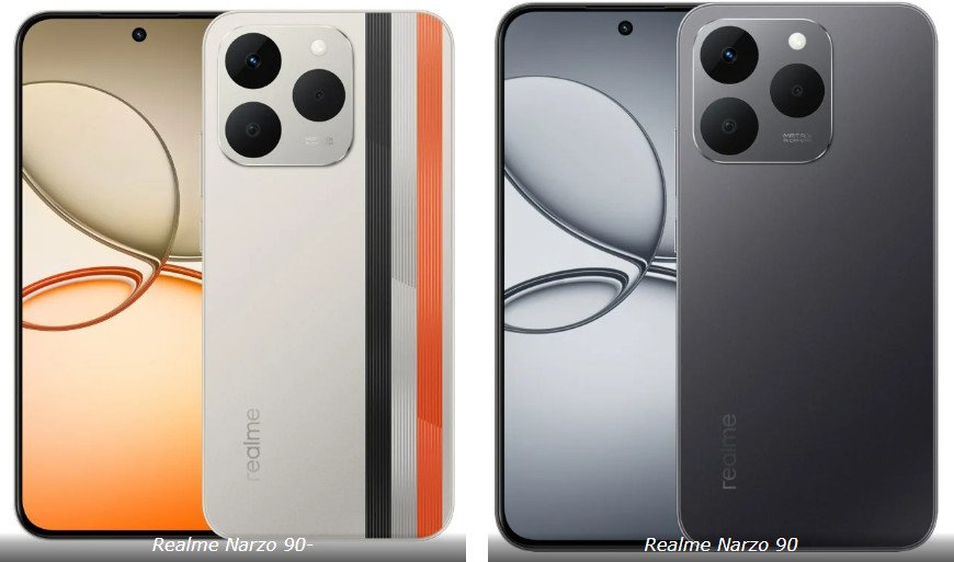 Realme Narzo 90 і 90x повністю розкрили до анонсу