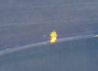 В Запорожской области Силы обороны поразили вражеский склад с горючим