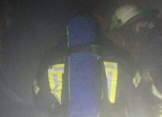 В Запорожье спасатели потушили возгорание жилого дома