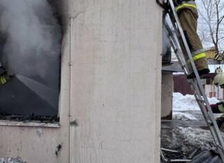 В Запорожье произошел пожар в административном помещении предприятия