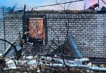 Российские обстрелы повлекли за собой пожары в Запорожском районе