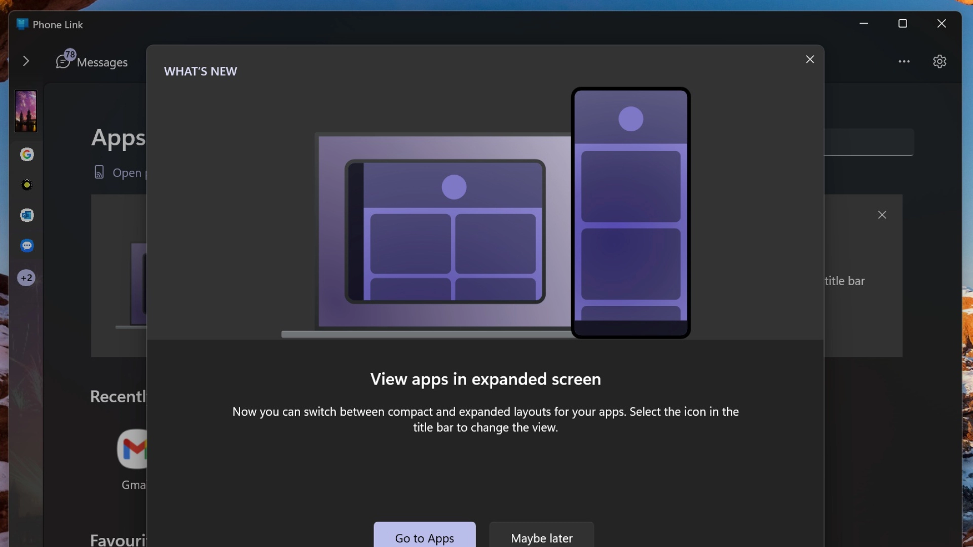 Windows 11 дозволила запускати Android-програми на весь екран