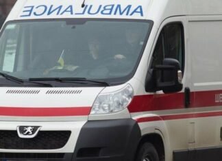 В Запорожье женщина попала в больницу после пожара в жилом доме