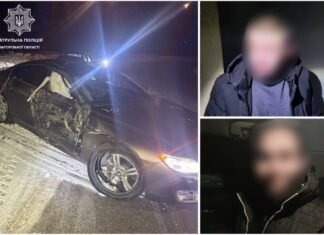 В Запорожье двое мужчин угнали автомобиль и попали на нем в ДТП