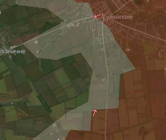 DeepState: враг имеет новые продвижения в Запорожской области