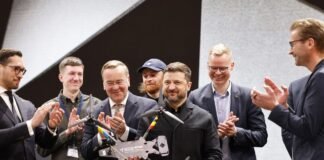 Зеленский «приоткрыл завесу» первого немецко-украинского завода дронов для ВСУ (видео)