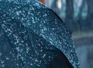 В Запорожье пройдут дожди с мокрым снегом, а также ожидаются туман и гололедица