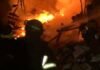 В Запорожском районе из-за вражеских атак произошли пять пожаров: горели склад, многоквартирный дом и автомобиль