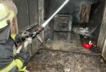 В Запорожье спасатели ликвидировали возгорание генератора