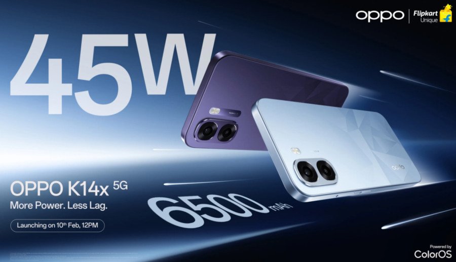 Oppo представить K14x 5G вже за тиждень: характеристики та ціна