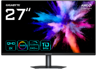 Новинки GIGABYTE для геймерів: QD-OLED, 240 Гц і повноцінний VRR без мерехтіння