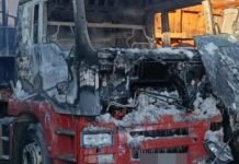 В Запорожской области из-за обстрелов сгорел частный дом и грузовики