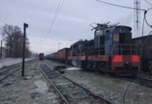 Оккупанты атаковали тепловоз на станции в Запорожье