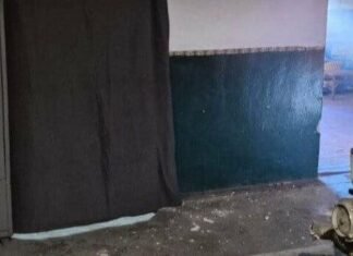 В Запорожской области в результате вражеской атаки повреждено здание пожарно-спасательной части