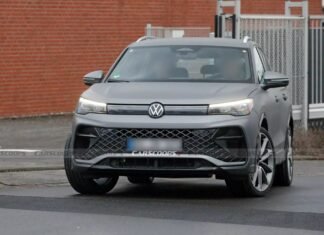 Самый быстрый Volkswagen Tiguan рассекретили до презентации (фото)