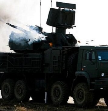 В Крыму уничтожен ЗРГК «Панцирь» возле Таврической ТЭС, — соцсети (видео)