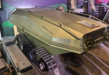 Українські розробники представили новий роботизований дрон-амфібію BI34G