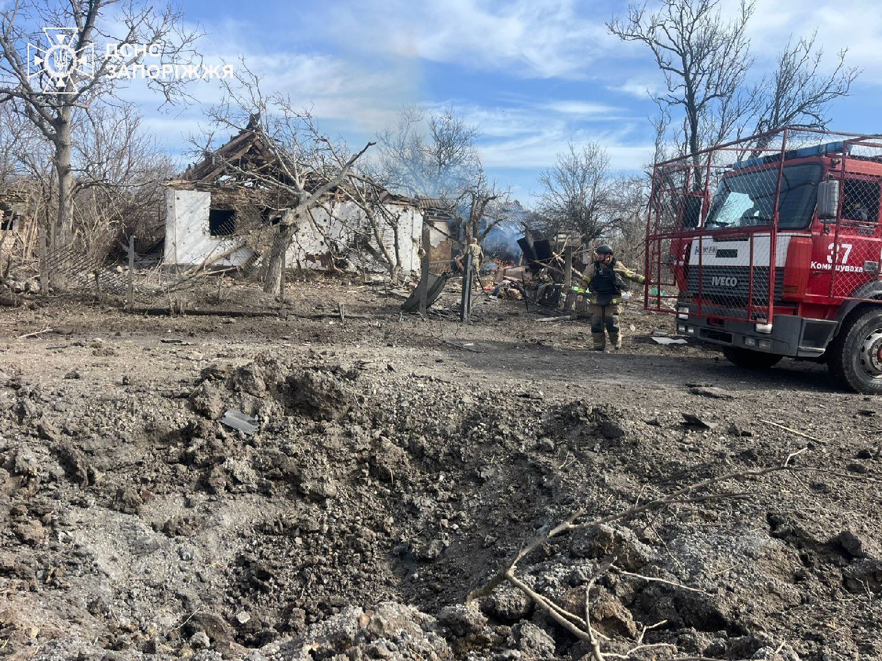 В Камышевасе из-под завалов дома, разрушенного КАБами, достали женщину