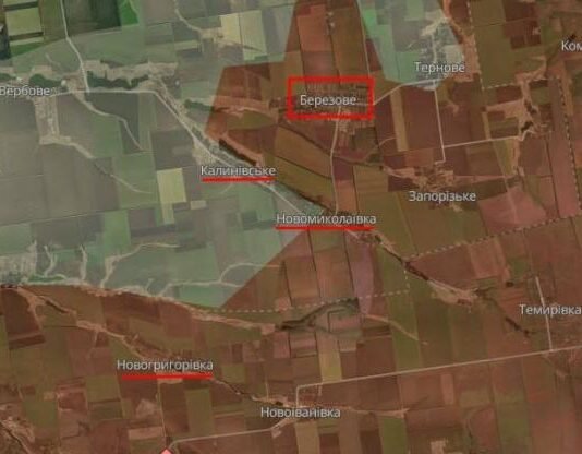 DeepState: Силы обороны освободили около 79 квадратных километров на стыке Днепропетровской и Запорожской областей