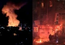 Могли применить новую тактику: россияне ударили БпЛА по многоэтажке в Сумах, среди пострадавших — дети (фото)