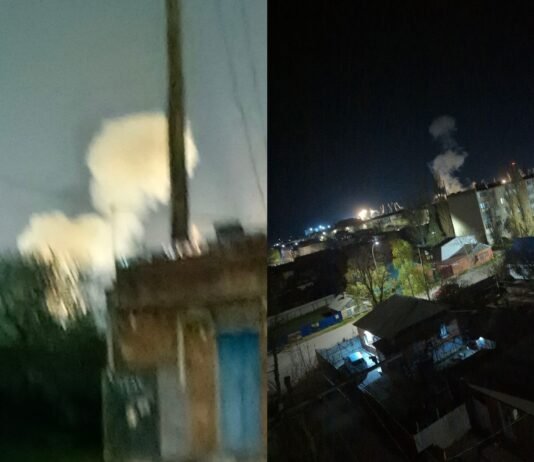 Краснодарский край РФ атаковали дроны: вспыхнул пожар в районе морского порта (видео)