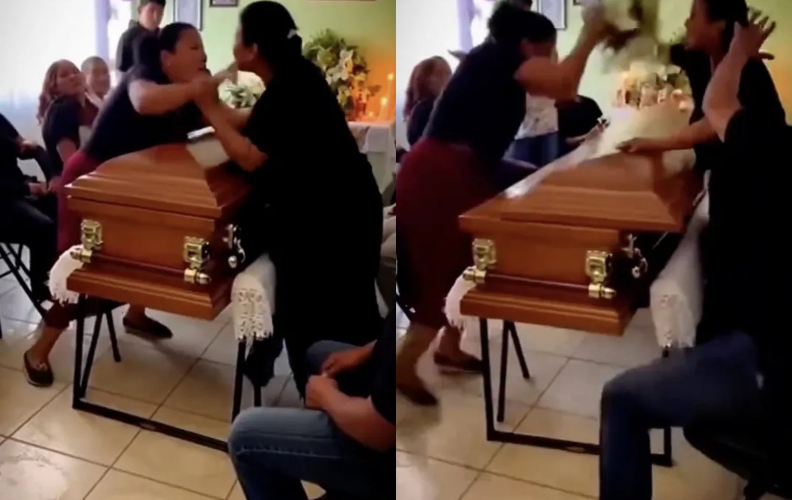 «Кто ты такая?»: две женщины устроили ожесточенную драку на поминках, выяснив, что были любовницами одного мужчины