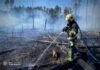 Лесной пожар на Черниговщине развернулся в сторону РФ: площадь выросла почти в два раза
