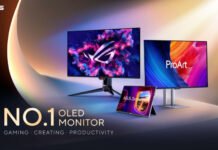 Вибір №1 серед користувачів OLED-моніторів: ASUS домінує в категорії OLED-моніторів як лідер за часткою світового ринку