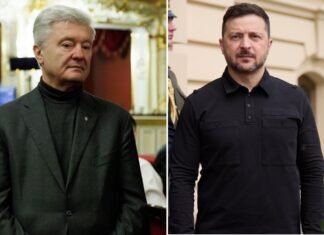 Встреча Порошенко и Зеленского была напряженной: пятый президент принес распечатки с «фотожабами»
