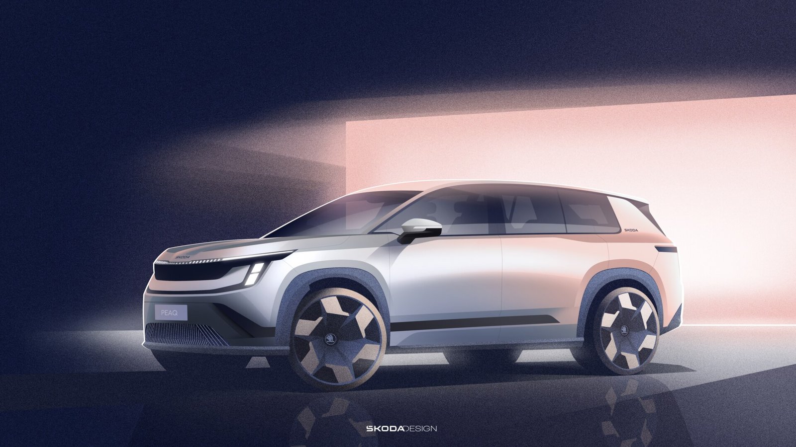 Электрический флагман: самый большой кроссовер Skoda показали до премьеры (фото)