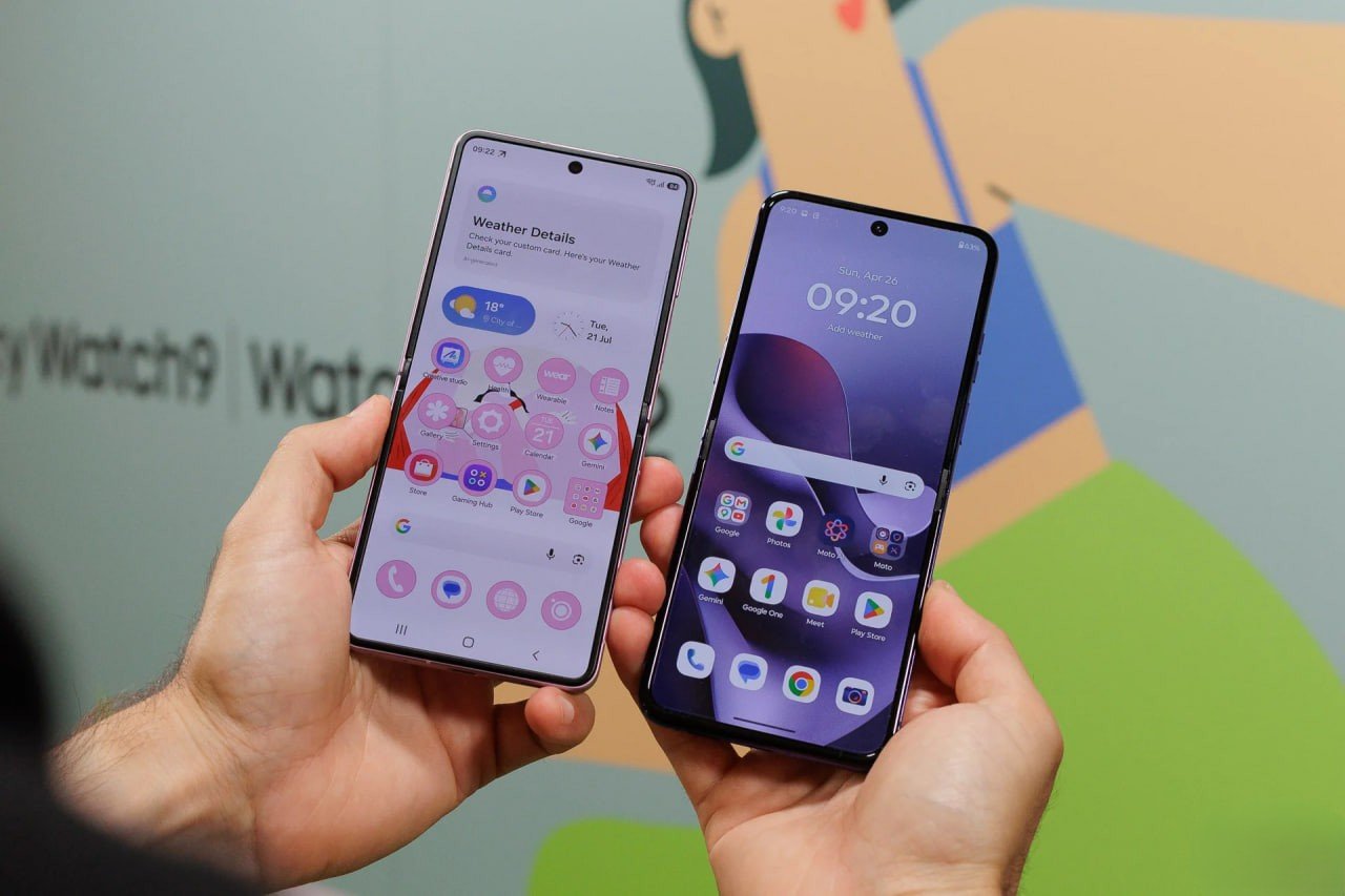 Samsung или Motorola: какой складной Android-смартфон лучше купить в 2026 году (фото)