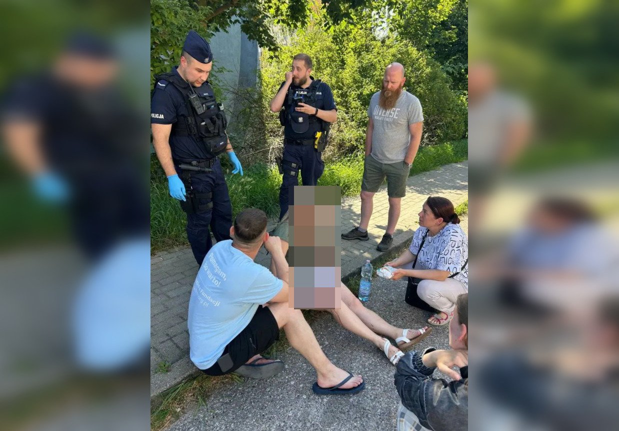 В Гдыне жестоко избили ураинку: дважды ударили по голове (видео)