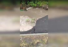 После ливня затопило Национальное военное мемориальное кладбище в Киевской области (видео)