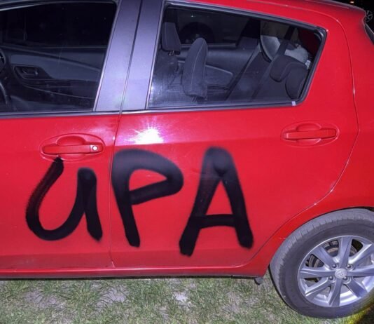 В Польше вандалы разрисовали автомобиль украинки: женщина обратилась в полицию