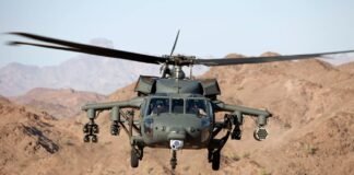 В США в результате «авиационного происшествия» разбился военный вертолет Black Hawk (фото)