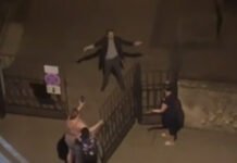 Во Львове мужчина ударил ножом военнослужащего ТЦК: полицейский дважды выстрелил в нападавшего