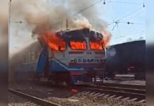 Дроны РФ дважды попали по электричке «Лозовая-Харьков»: есть погибшая и раненые (фото)