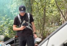 В пригороде Запорожья воры кабелей ранили полицейского во время задержания